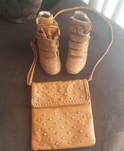 Steve Madden wedge sneakers